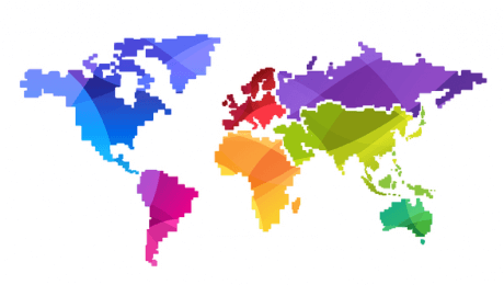 la carte du monde