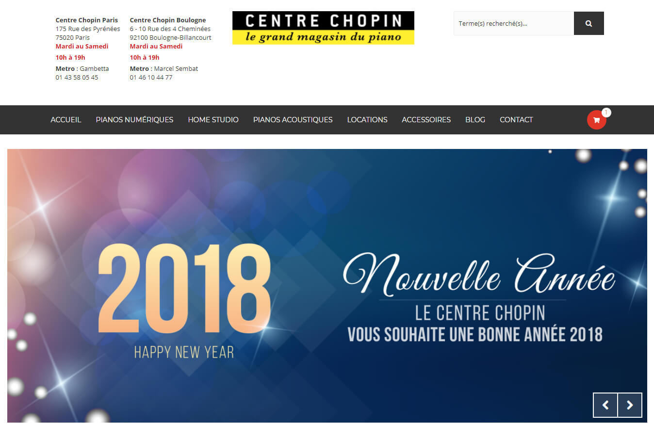 Dynamic Marketing Centre Chopin e-shop