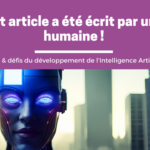 Enjeux & défis du développement de l’Intelligence Artificielle