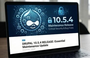 Mise à jour de Drupal 10.5.4, une release essentielle pour la santé de votre site web