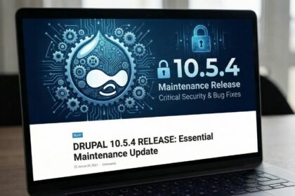 Mise à jour de Drupal 10.5.4, une release essentielle pour la santé de votre site web